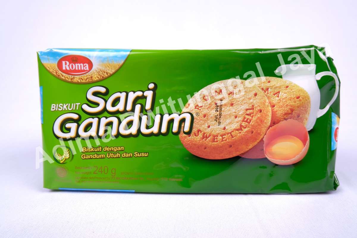 Gandum Pack Jual Roma Sari Gandum Family Pack Biscuit / Sari Gandum Family Pack 240 ...
