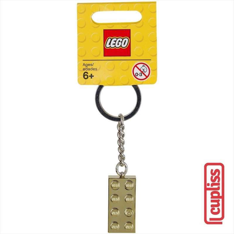 Jual Lego Keychain 850808 Gold Brick 4 X 2 Key Chain Di Seller Cupliss