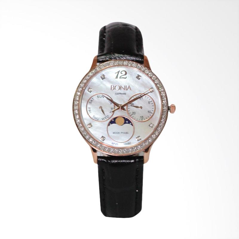 Jual Bonia B10090-2555sb Jam Tangan Wanita - Black Rose