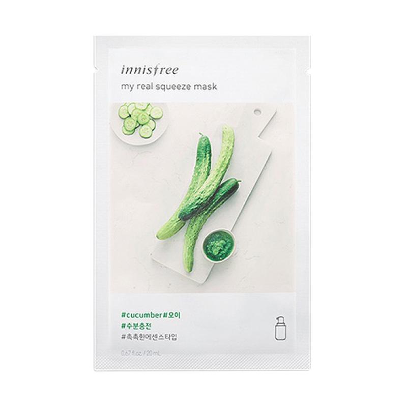 Jual Innisfree My Real Squeeze Mask Cucumber Di Seller Valia Beauty