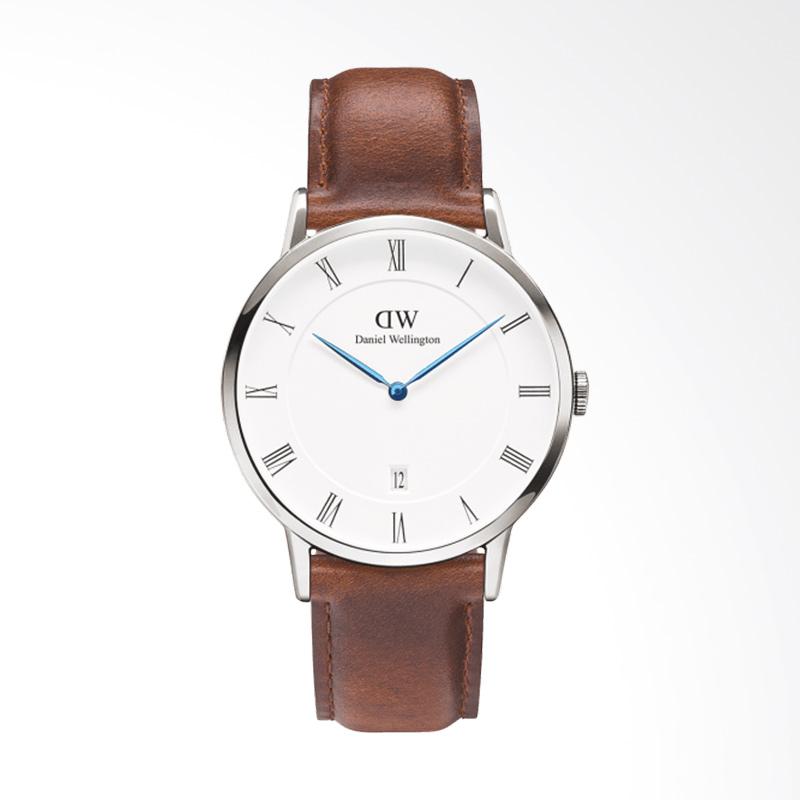 jual daniel wellington dapper st mawes kulit jam tangan pria silver 38mm jual daniel wellington dapper st mawes kulit jam tangan pria silver 38mm