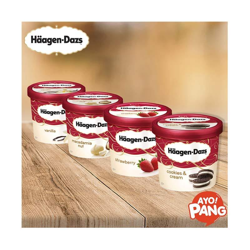 Jual Haagen-Dazs Mini Cup Cookies & Cream E-Voucher Online