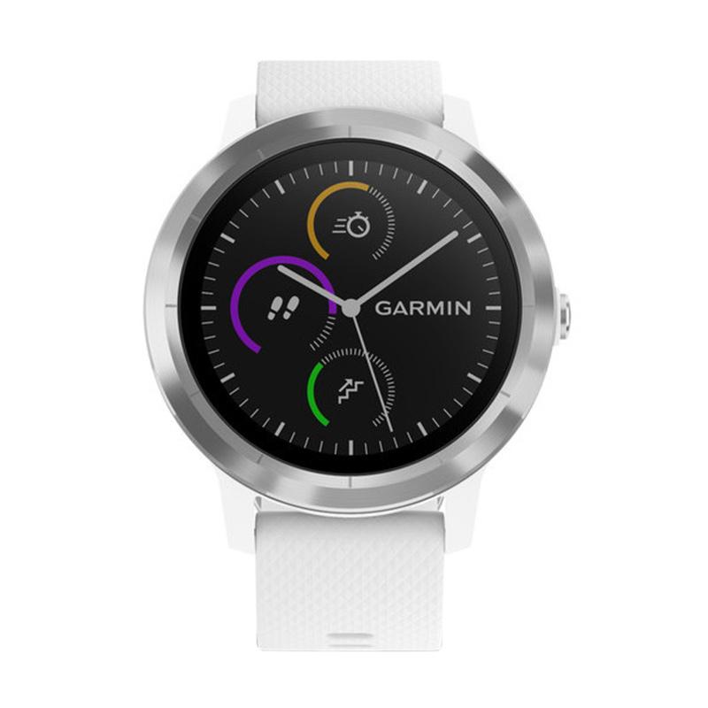 Jual Garmin Vivo Active 3 Smartwatch - White Online