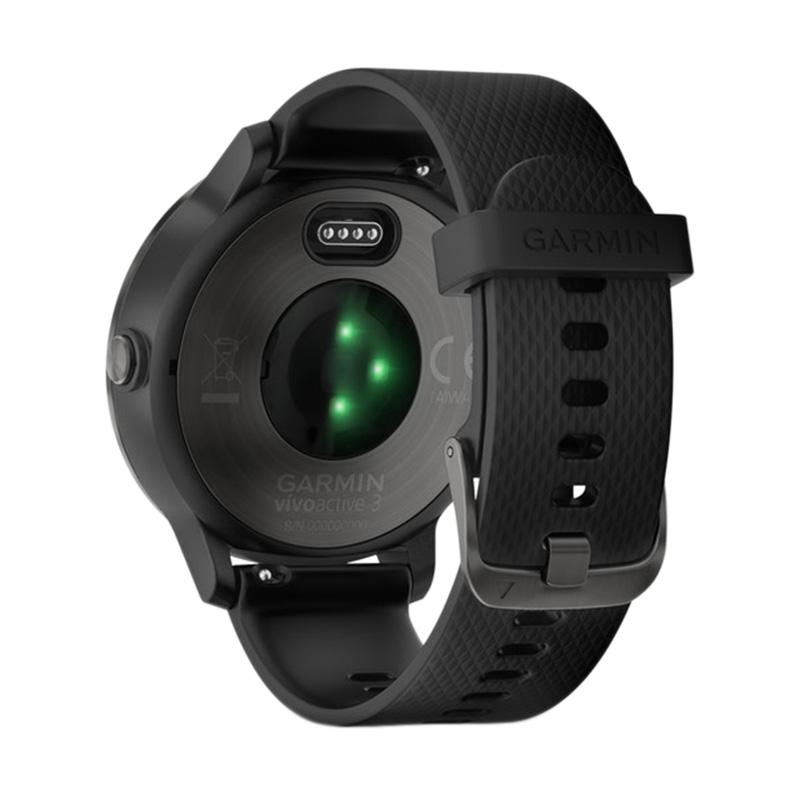 Jual Garmin Vivo Active 3 Smartwatch - Black with    Slate