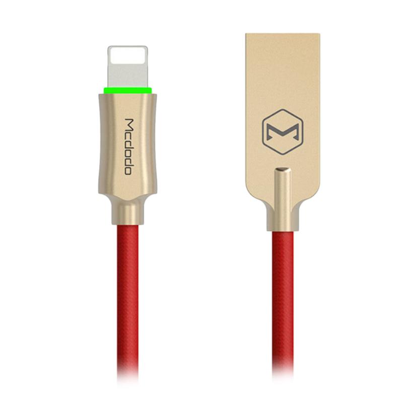 Jual Mcdodo Auto Disconnect Lighting Data Cable - Red [1.2