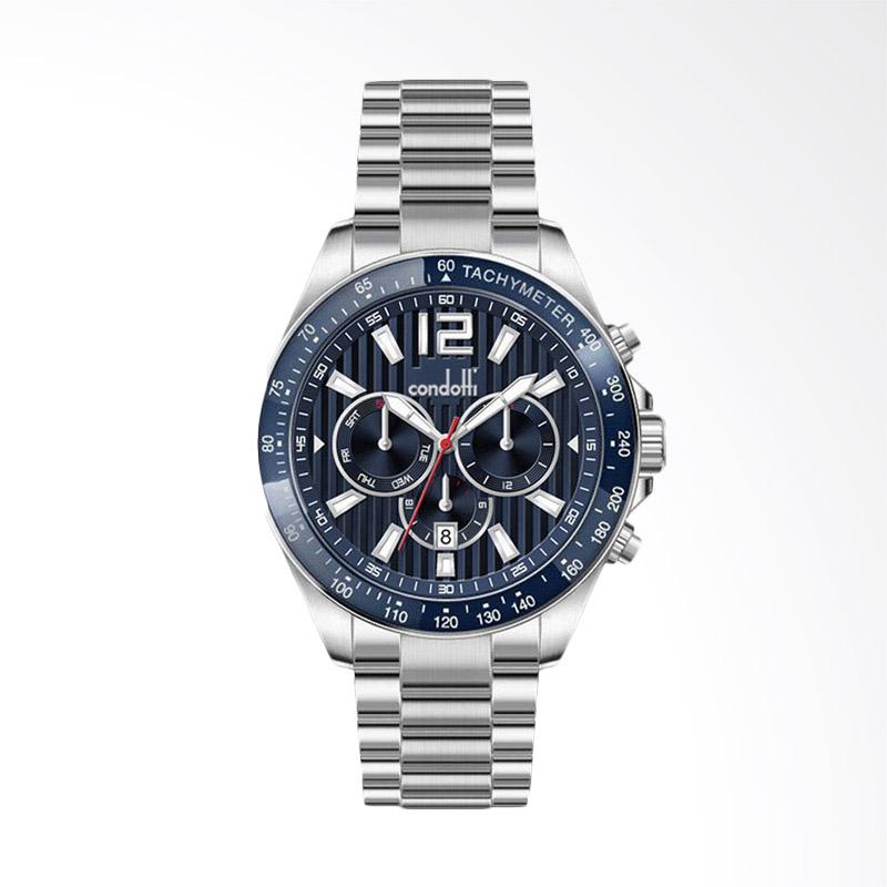 Jual Condotti Chronograph Tachymeter Tali Stainless Steel