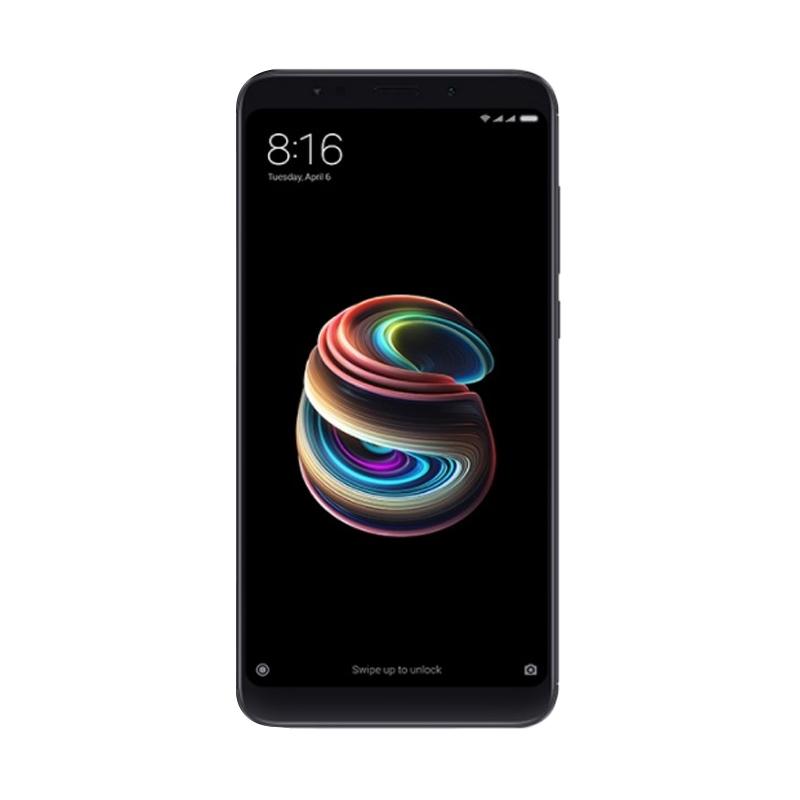 Jual Xiaomi Redmi 5 Plus Smartphone - Black [32 GB/3 GB