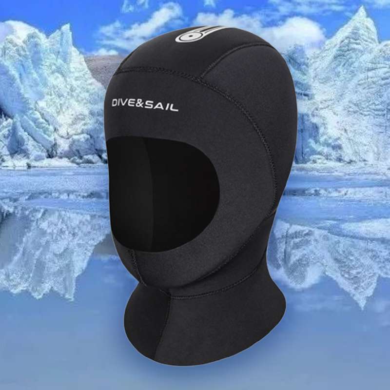 Jual 3mm Neoprene Scuba Diving Hood Cap Divers Snorkel Spearfishing