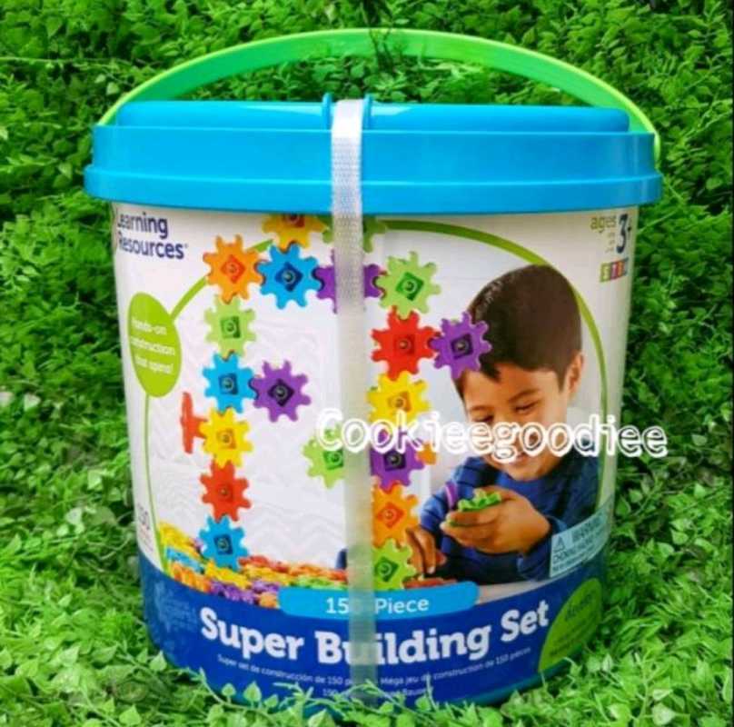 Jual Learning Resources Gears! Gears! Gears! Super Building Set 150