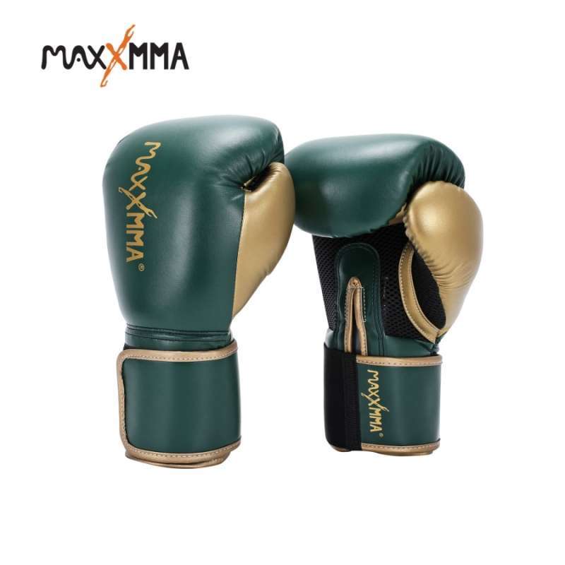 Promo MaxxMMA Pro Style Boxing Gloves for Men & Women (GB01S) Dark