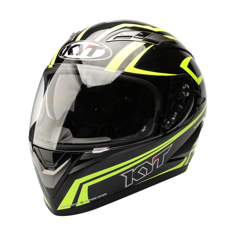 Jual Kyt Vendetta 2 Carbon Helm Full Face Black Yellow Fluo Di Seller