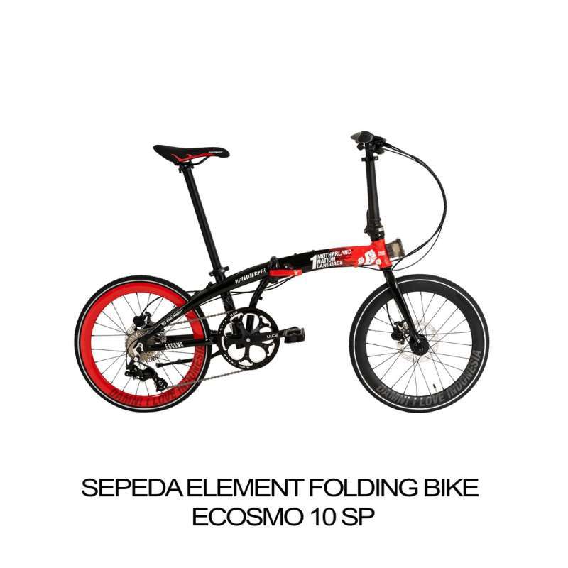 Jual Gramedia Depok SEPEDA ELEMENT FOLDING BIKE ECOSMO 10 SP di Seller Gramedia Depok Kota