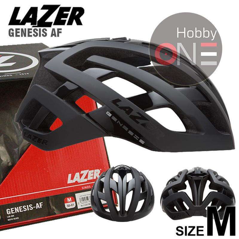 Jual LAZER HELMET GENESIS Asian Fit Helm Sepeda MATTE BLACK L di Seller Hobby One Official