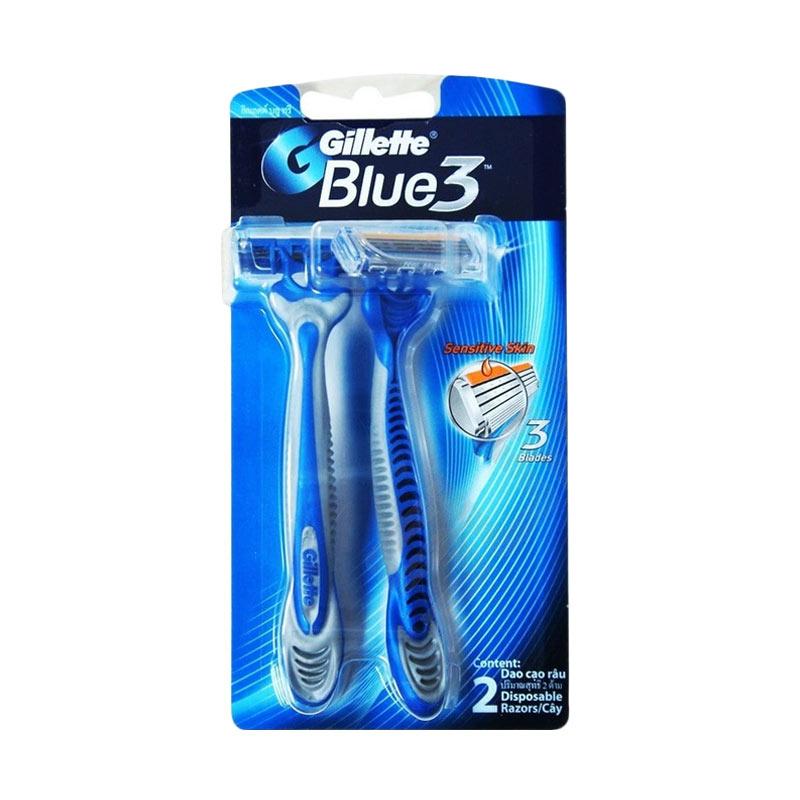 Jual Gillette Blue Simple 3 Pisau Cukur [2 pcs] di Seller Sumarno mart ...