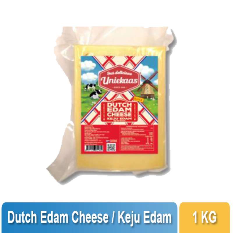 Jual UNIEKAAS Dutch Edam Cheese 1Kg / Keju Edam di Seller Foodbay