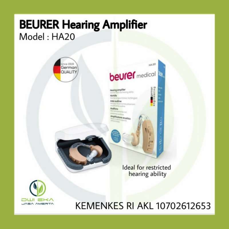 Jual BEURER Hearing Aid HA20 di Seller Raynar Wanajaya, Kab. Bekasi