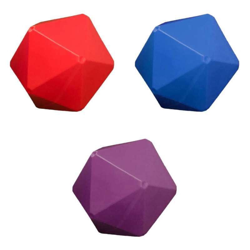 Promo pack of 3 Horse Treat Ball Equine Hay Feeder Toy Paddock Horse