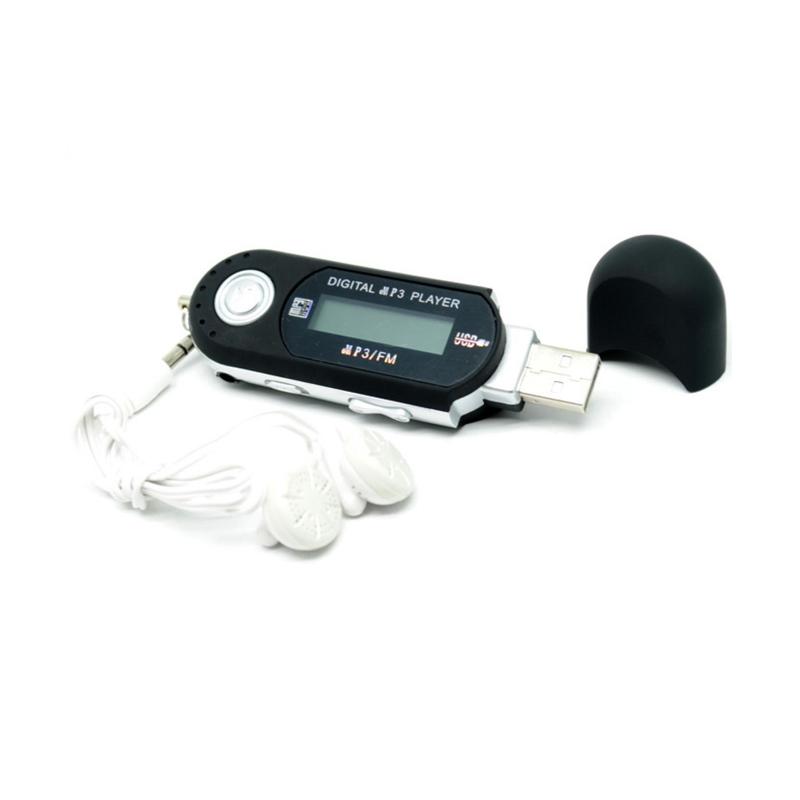 usb mp3 player lcd display fm radio tf slot