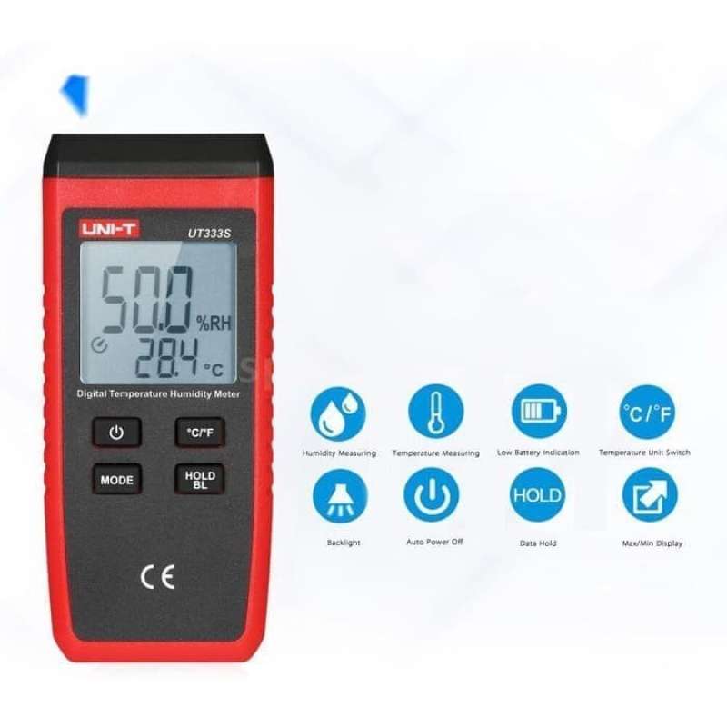 Promo Uni-t Ut333s Mini Temperature Humidity Meter Outdoor Hygrometer ...