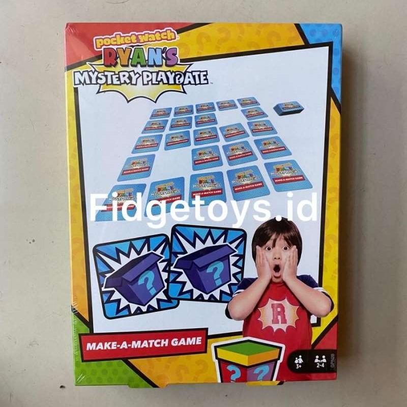 Jual Pocket Watch Ryan's Mystery Playdate MakeaMatch Card Hot Toys