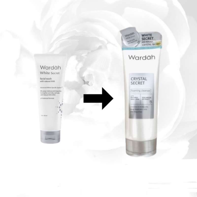 Promo Wardah Crystal Secret Foaming Cleanser 100ML / Sabun Cuci Muka