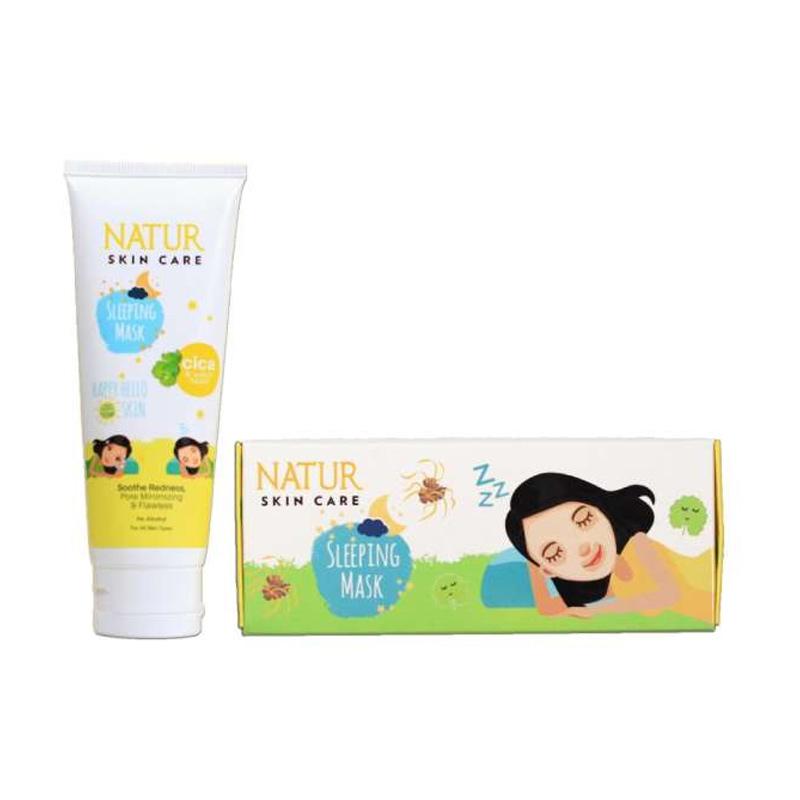 Promo Natur Beauty Sleeping Mask Cica [100 Ml] Diskon 28 Di Seller
