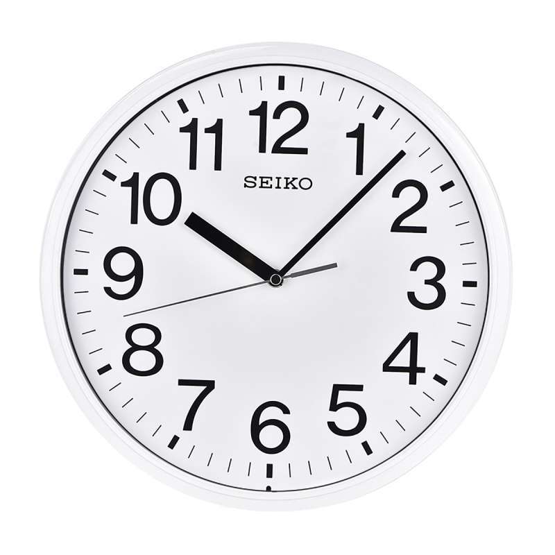 Promo Seiko QXA756 Analog Japan Quartz Wall Clock Jam Dinding [31 cm