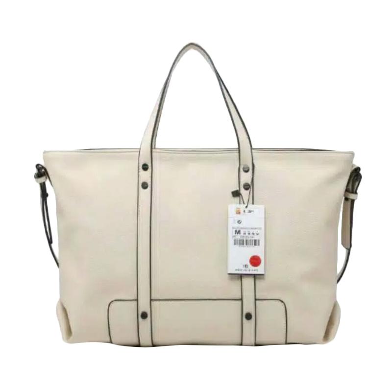 Jual Zara Basic Zaskia Tas Wanita - White Online Oktober