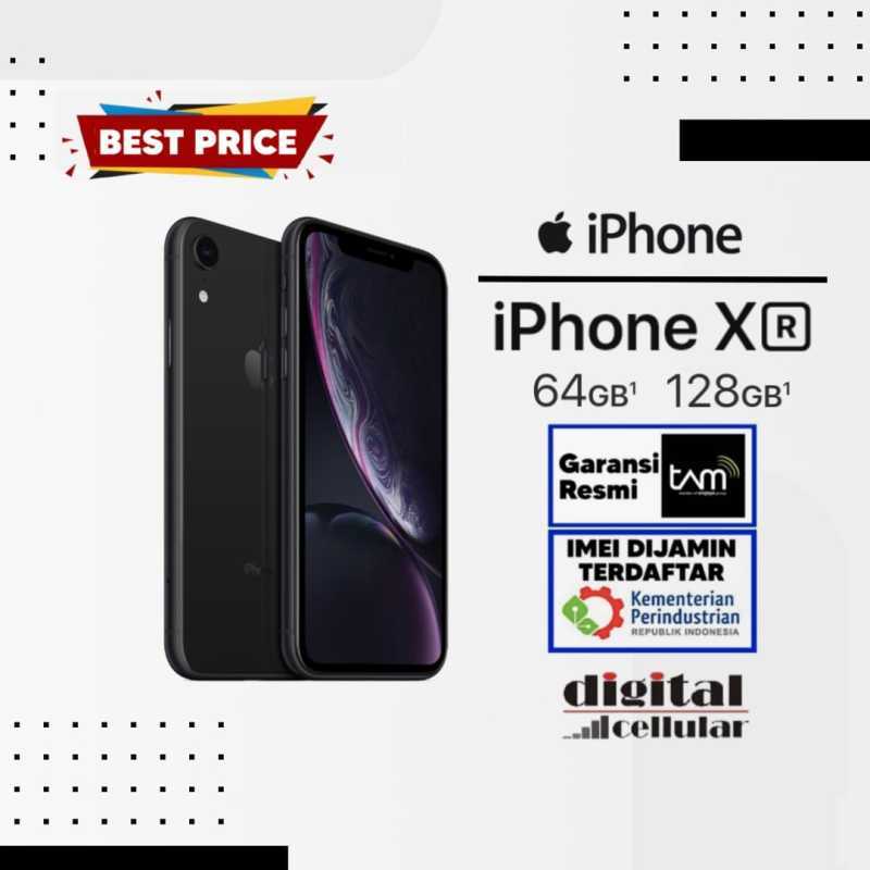 Jual Apple iPhone XR 128 GB Smartphone [ Garansi Resmi