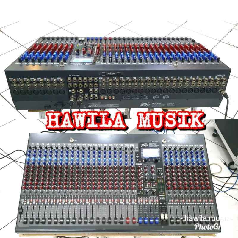 Promo Mixer PEAVEY 32 Chanel 32CH ORIGINAL FX™2 32 Channel NonPowered