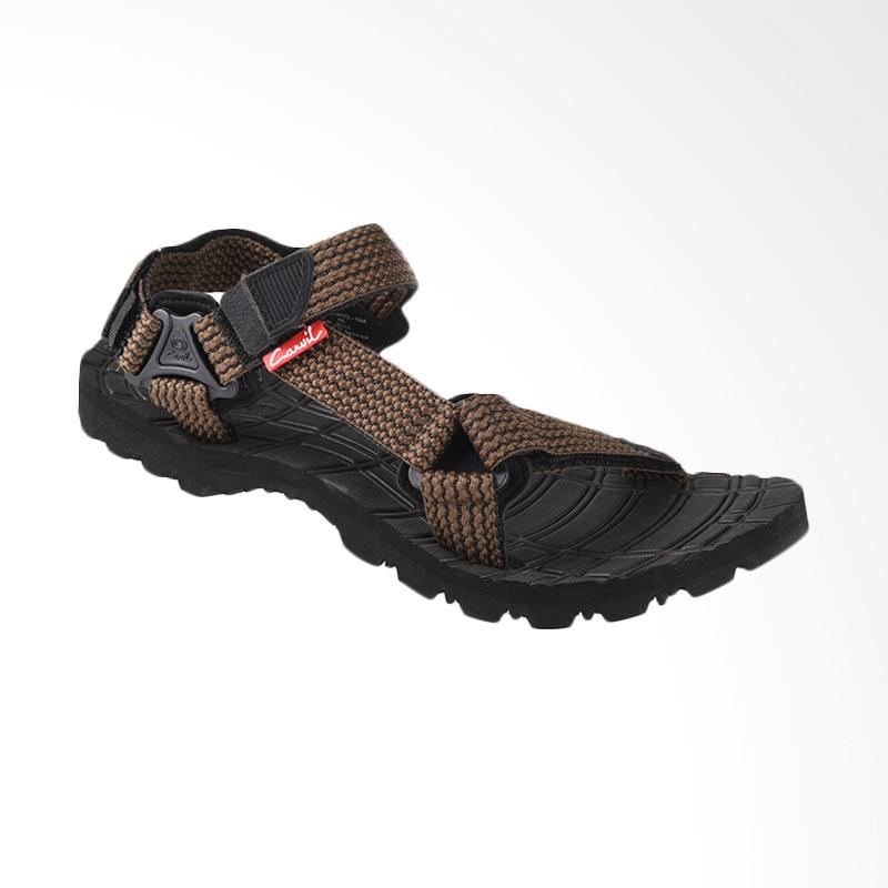 Jual Carvil Mens Sandal  Gunung  Black Olive Esperanto GM 