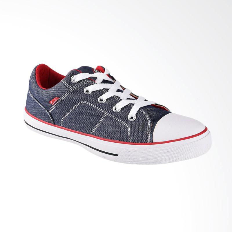 jual carvil canvas mens shoes sepatu casual pria denim jual carvil canvas mens shoes sepatu casual pria denim