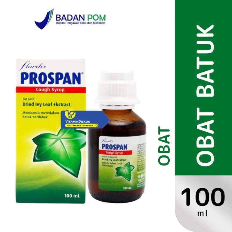 Jual PROSPAN COUGH SYRUP BPOM 100 ML OBAT BATUK SYRUP HERBAL di Seller times mart Cengkareng