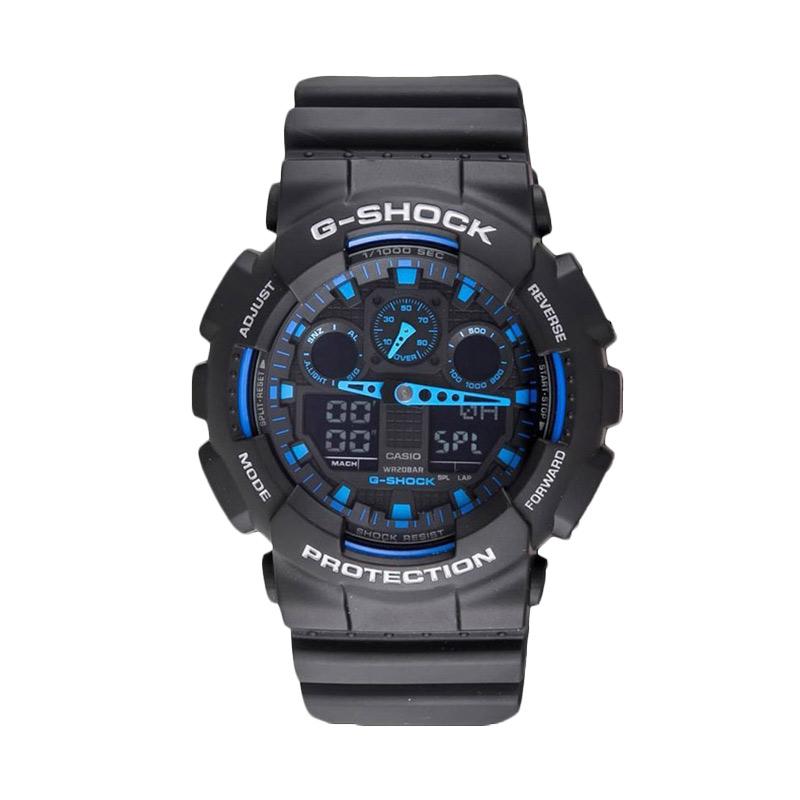 jual casio g shock jam tangan pria hitam biru ga 100 1a2 harga kualitas terjamin jual casio g shock jam tangan pria hitam biru ga 100 1a2 harga kualitas terjamin