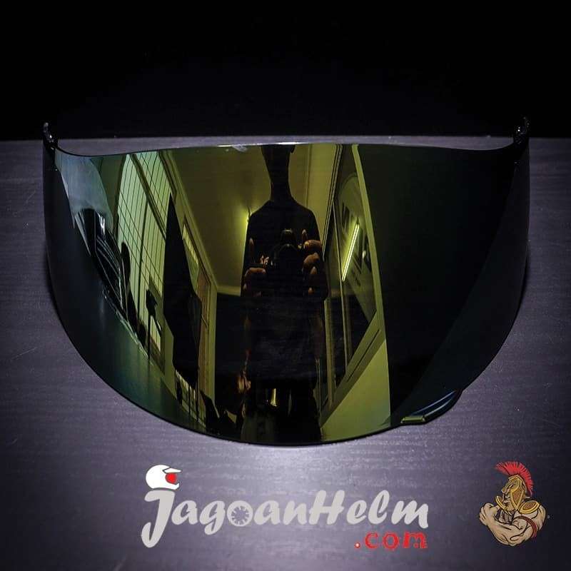 Jual VISOR HELM AGV K1 K3 IRIDIUM GOLD CUSTOM di Seller Jagoan Helm