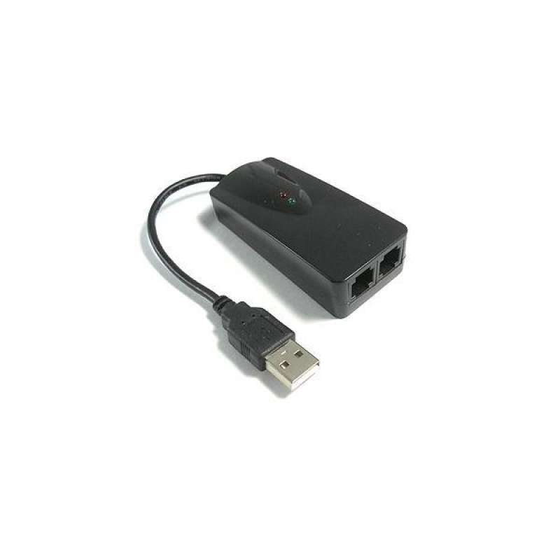 Jual USB 56K FAX MODEM external dual interface PC fax di Seller ...