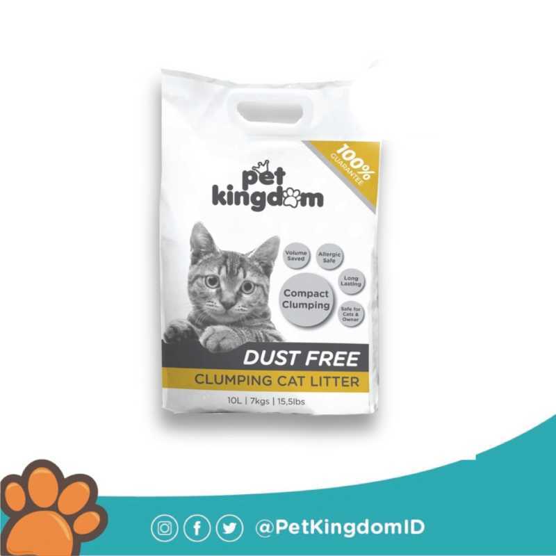 Jual Pet Kingdom Premium Dust Free Pasir Kucing [10 L] Di Seller Pet