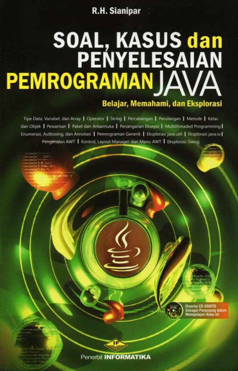 Jual BUKU SOAL KASUS DAN PENYELESAIAN PEMROGRAMAN JAVA di Seller ...