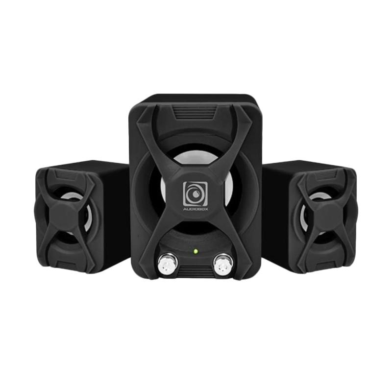jual audiobox u blast 2 1 speaker black usb powered jual audiobox u blast 2 1 speaker black usb powered
