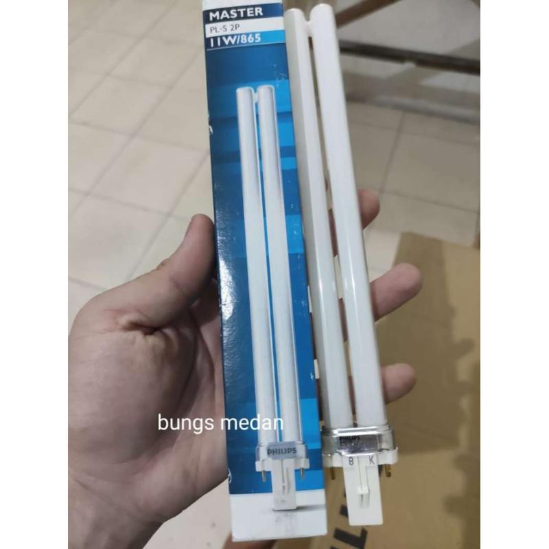Jual Lampu Philips PLS PL-S 11W 11 Watt 11WATT 865 PUTIH MASTER PL-S ...