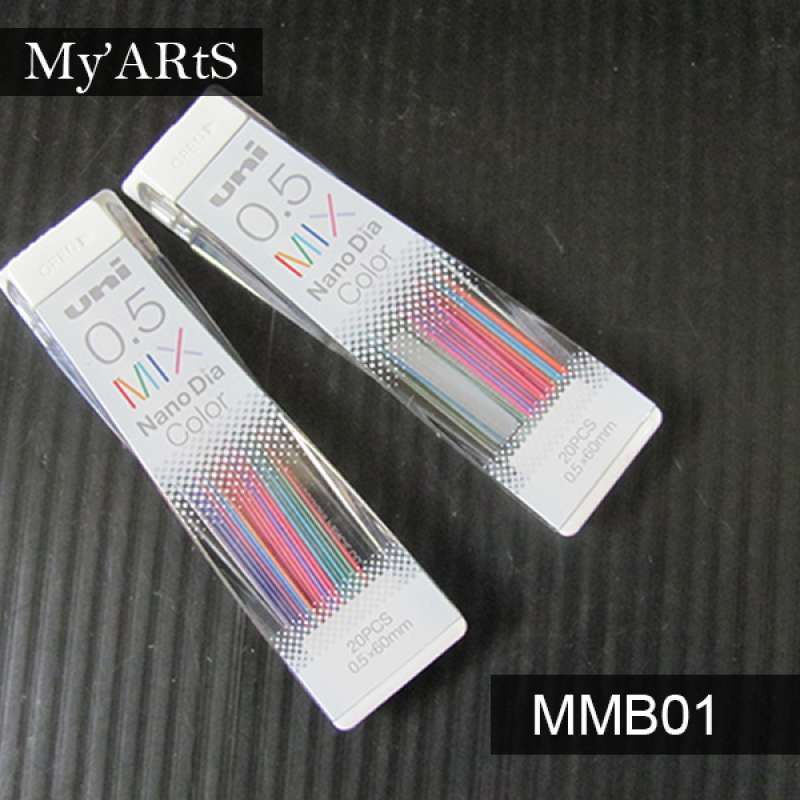Jual Uni Nano Dia Color MEchanical Pencil Lead Refill 0.5 mm Isi Pensil