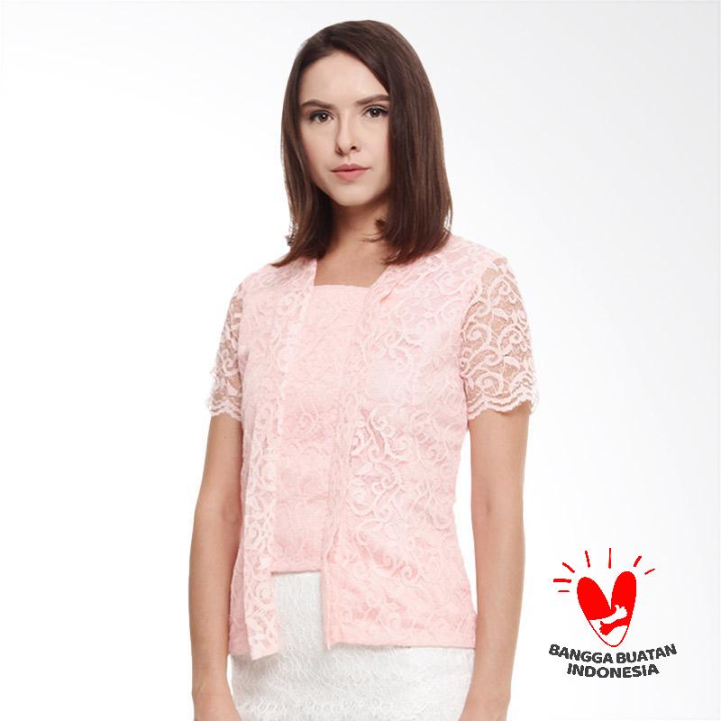 Jual Benangsari Riani Kebaya Kutubaru Top - Pink Online 
