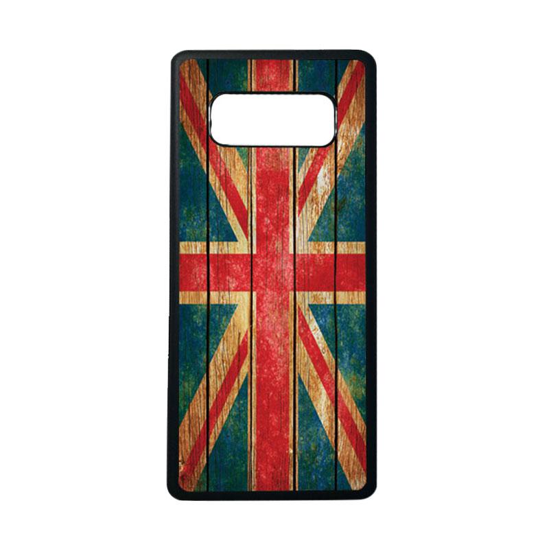 Jual HEAVENCASE Motif Bendera Inggris 4 Softcase Casing for Samsung Galaxy Note8