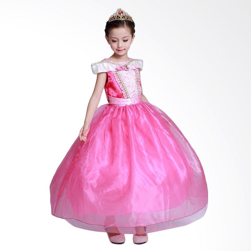 Jual Disney Baju  Kostum Princess  Aurora Dress Anak Pink 