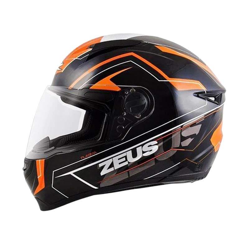jual zeus zs 811 al5 helm black orange jual zeus zs 811 al5 helm black orange