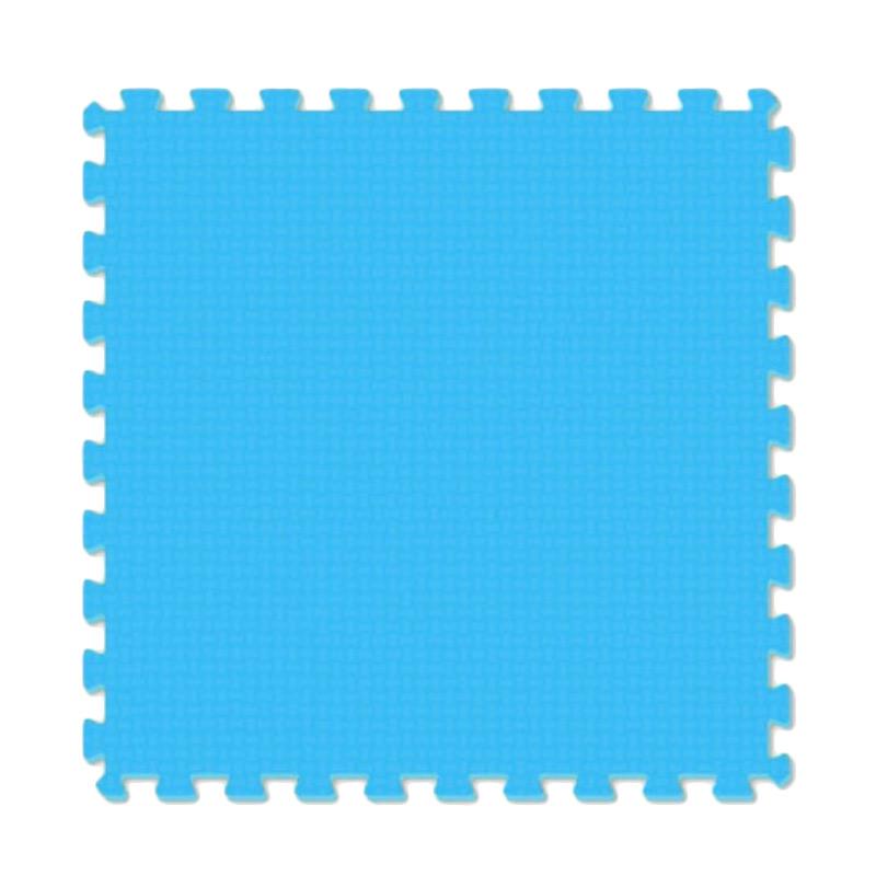 Promo Evamat Polos Alas Lantai - Biru Muda [60 x 60 cm] di Seller JAYA