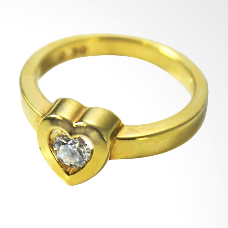 Jual Lavish R13302 Cincin  Berlian  Eropa Emas  Kuning  20K 