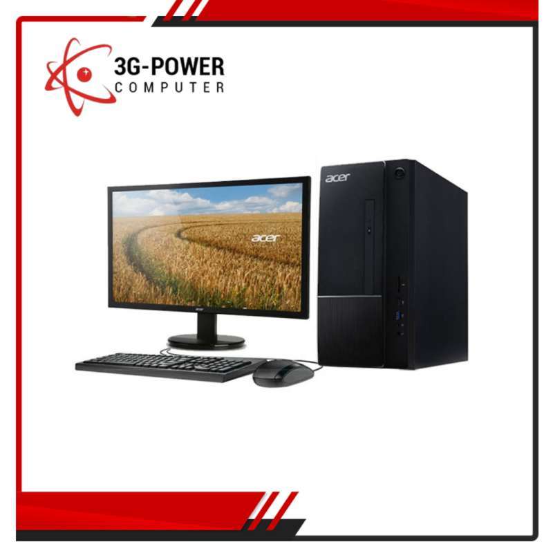 Jual PC Desktop ACER TC875 [Intel Core i310100/ 4GB/ 1TB/ 19.5 Inch/ Windows 10] di Seller 3G