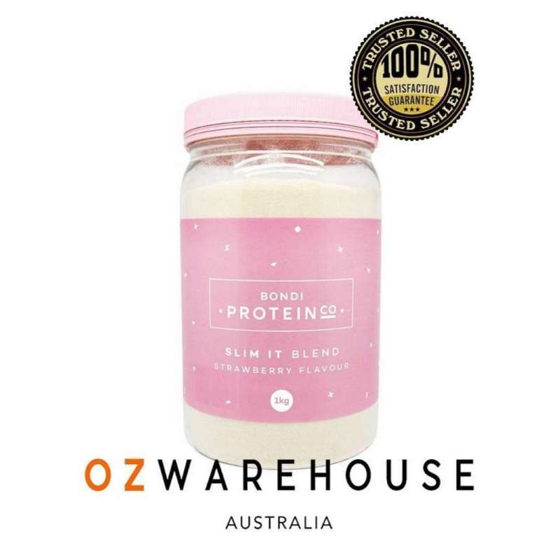 Jual Bondi Vegan & Gluten Free Protein Powder Blend Strawberry (1kg) di Seller Ozwarehouse