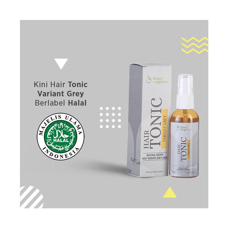 Jual Green Angelica Hair Tonic Penghilang Uban  Tanpa dan 